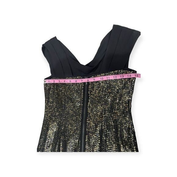 Tory Burch Silk Sequin Sheath Dress Size 0 - Picture 4 of 11